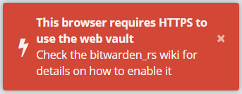 HTTPS Warning