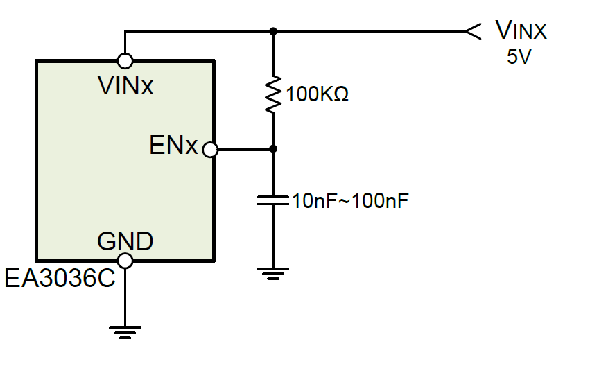 Enable Switching Circuit